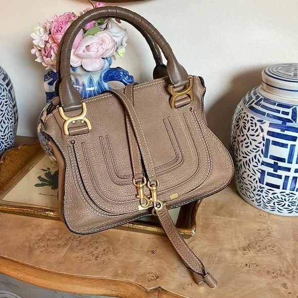 •Chloe• Marcie Medium Satchel Bag - Picture 3 of 17